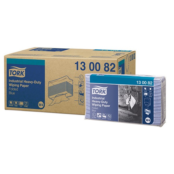 TORK HEAVY DUTY REINIGINGSDOEK 3L BLAUW W4 500ST