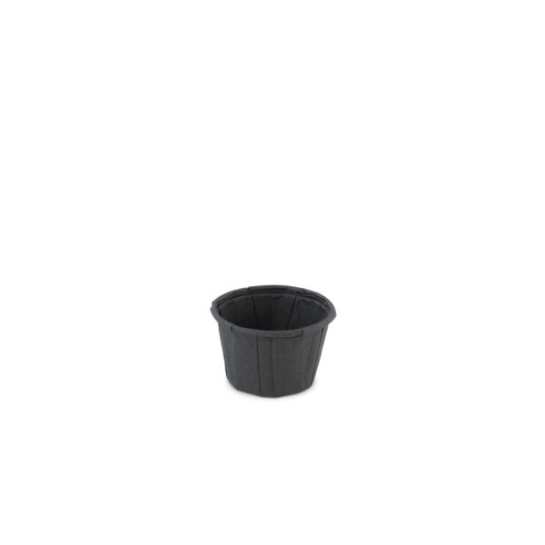 PAPIEREN CUPS 30CC ø 44 x h27mm ZWART 12X200ST