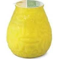 Lowboy kaars in glas Ø 95 x 105 mm 75 branduren citronella parfum anti-muggen 6st