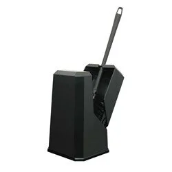 TOILETBORSTEL+ZWART(EVT.+MUURBEVESTIGING)+DYNTBZ