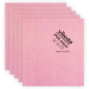 VILEDA MICROVEZEL ZEEMVEL ROZE 5ST