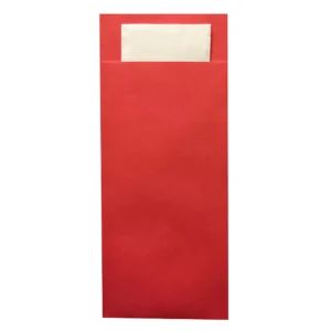 BESTEKZAKJE ROOD + SERVET 2L WIT 500ST