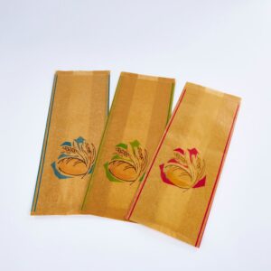 BROODZAK KLEIN ROND BRUIN 17+(2X5)X34CM 10KG