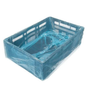 Bakzak HDPE 2% 600x400x620mm blauw 10my 1000st