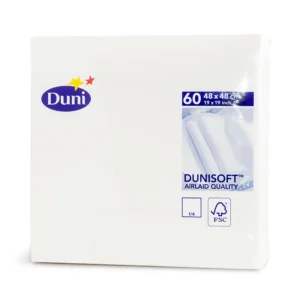 DUNI servet Bio Dunisoft 48X48cm 1/8V WIT 360ST