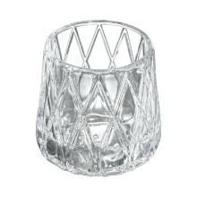 KAARSENHOUDER Diamond transparant 12 stuks