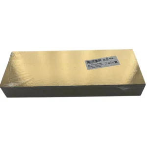 KARTONNEN ONDERLEGGER 1,5MM GOUD 130X390MM 50ST