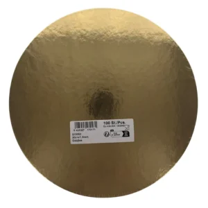 ONDERLEGGERS GOUD ROND 1.5MM D30CM 100ST