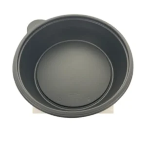 PP bak HMR FASTPACK zwart ø190x50mm 1000ml 300st