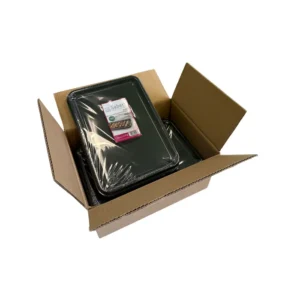 PRESENTEERSCHOTEL 35X24CM ZWART RECHTH. 50ST