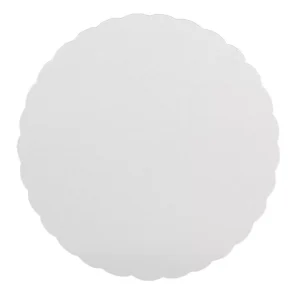 TAARTONDERLEGGER KARTON WIT D30CM 5KG