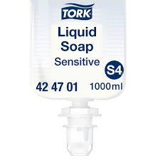TORK SENSITIVE LIQUID SOAP PREMIUM 6X1L S4