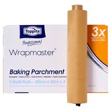 WRAPMASTER BAKPAPIER 45CMX50M 3 ROLLEN