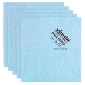 VILEDA MICROVEZEL ZEEMVEL BLAUW 5ST